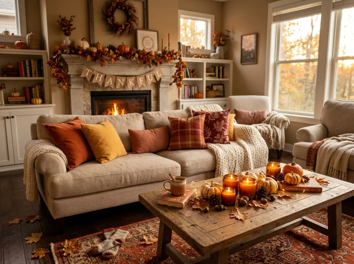 Cozy Living Room Setup